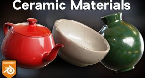 Procedural Ceramic Materials (Blender Tutorial)