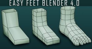 Blender 4.0 | Model Feet For Beginners