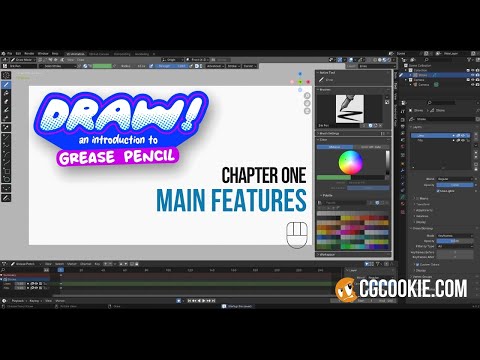 Grease Pencil Basics in Blender – DRAW Chapter One