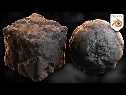 Procedural Chunky Concrete Material (Blender Tutorial)