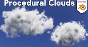 Procedural Cloud Material ☁️ (Blender Tutorial)