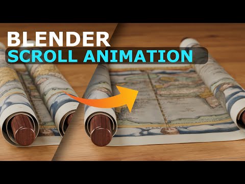 Blender 4.2 | Scroll Animation | EASY Tutorial