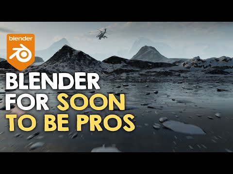 create a movie establishing shot in blender