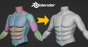 Sculpt Muscles | Beginner’s TRY THIS in Blender | EASY Tutorial