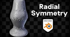 Sculpting with Radial Symmetry in Blender (Tutorial)