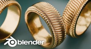 Blender Tutorial: Men’s Ring | EASY Beginners