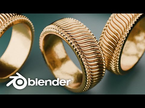 Blender Tutorial: Men’s Ring | EASY Beginners