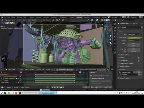 Slotted Actions demonstration | Blender 4.4-alpha