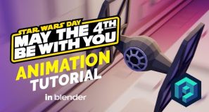 Blender Star Wars Animation Tutorial | Polygon Runway