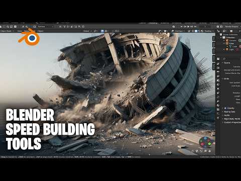 blender Speed Building tools