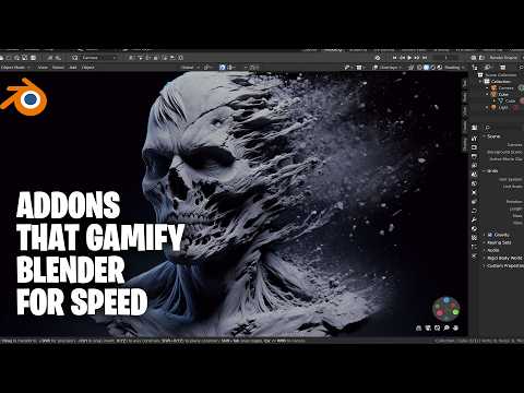 Addons that gamify blender for speed and quality