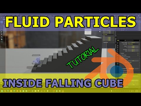 Particle Fluid In Cube Tutorial Blender