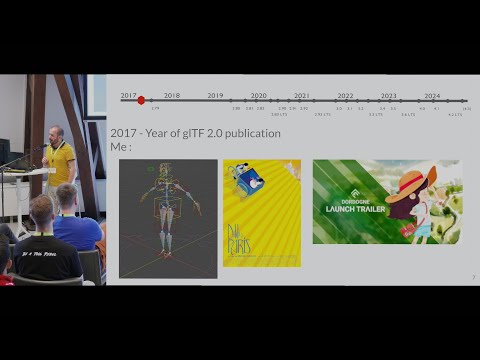 7 years of making glTF I/O — Blender Conference 2024