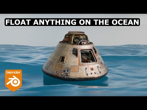 Blender: Float Anything on The Ocean | Full tutorial