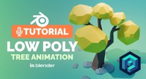 Blender Low Poly Animated Tree Tutorial | Polygon Runway