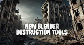 New Blender Destruction tools