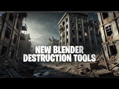 New Blender Destruction tools