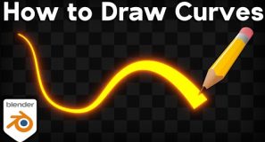 Draw Curves for Geometry Node Setups In Blender ✏️ (Tutorial)