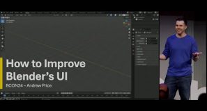 How to Improve Blender’s UI – Andrew Price — Blender Conference 2024