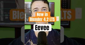 New in Blender 4.2 LTS: Eevee Next Generation 💪 #b3d #blender #blender3d #eevee