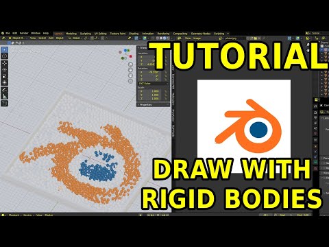 Tutorial – Draw With Rigid Bodies Blender