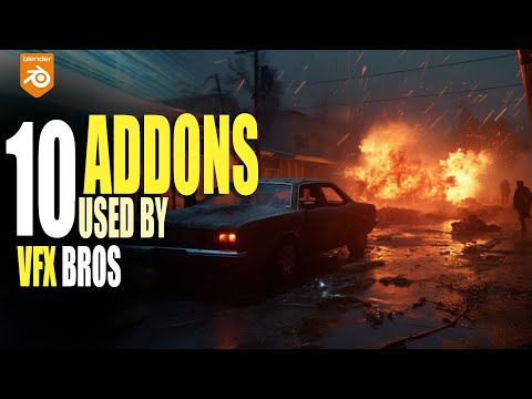 10 addons for making vfx in blender