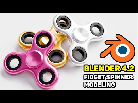 Blender  Beginners – Fidget Spinner Modeling Tutorial