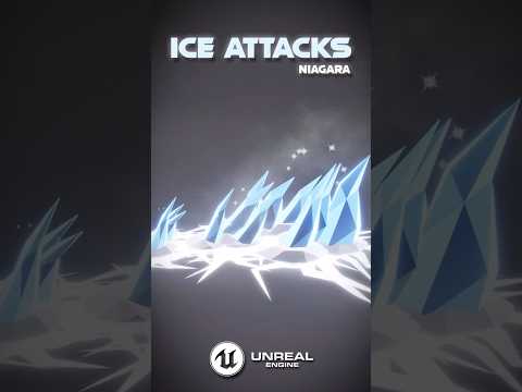 Making Ice Attacks in #UE5 #VFX #gamedev