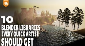 10 blender libraries every lazy productive artist must have