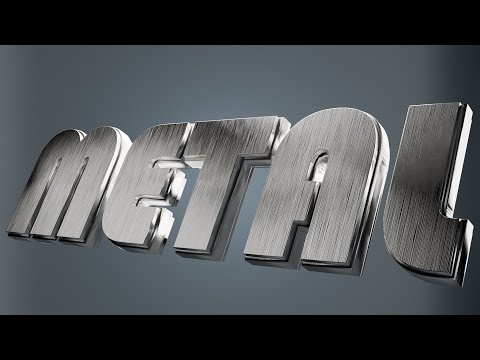 Make Epic Metal Text | Blender 4.2