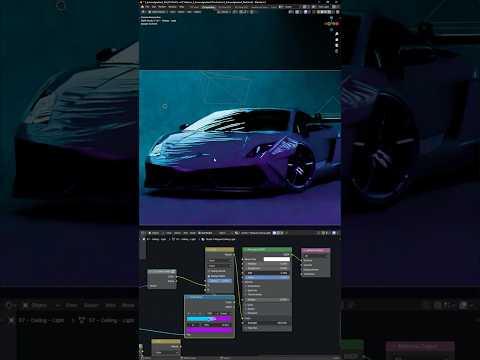 💡 Blender Tip: Bars and Color Gradients for Lighting #blender
