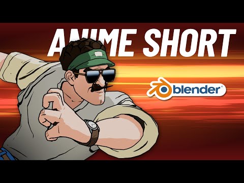 Anime short in Blender – Koroshi commercial