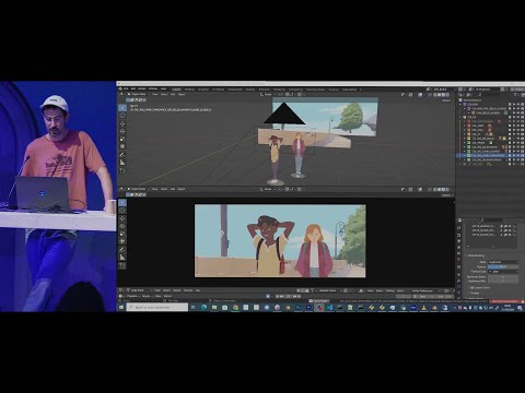 EWILAN’S QUEST: Creating a 2D series with Blender Grease Pencil — Blender Conference 2024