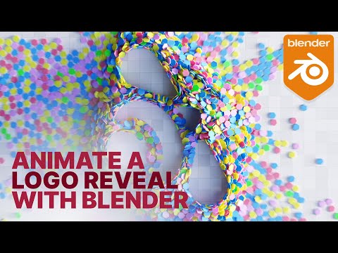 Animating a Logo Reveal with Blender | Tutorial