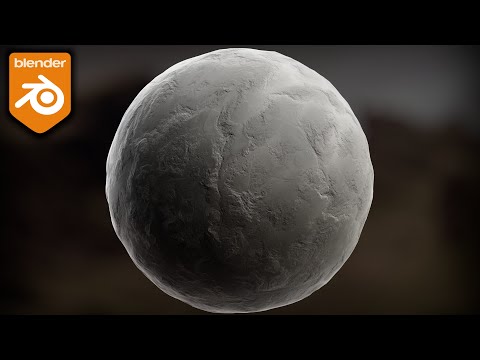 Procedural Smooth Rock Material (Blender Tutorial)