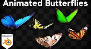 Create Animated Butterflies in Blender 🦋 (Tutorial)