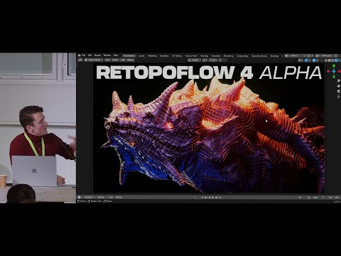 Building Good Topology and Retopology — Blender Conference 2024