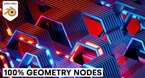 Making Crazy Structures with Geometry Nodes in Blender (the easy way)