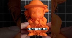 3D Printing Mei – Totoro #blender #3dprinting #3d