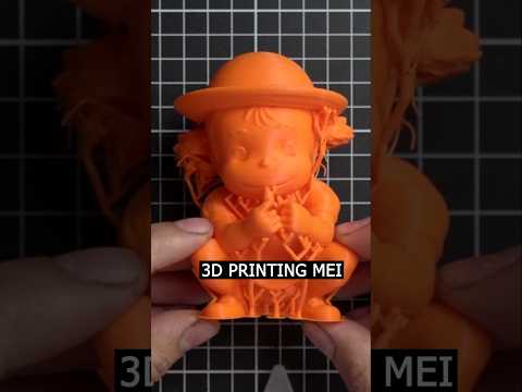 3D Printing Mei – Totoro #blender #3dprinting #3d