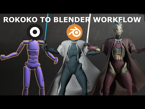 Rokoko To Blender Workflow (Smartsuit Pro II)