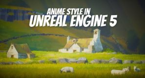 How I Built this Anime-Style Environment in Unreal Engine