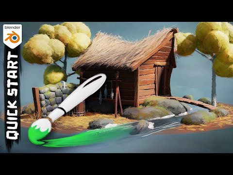 Brushstroke Tools for an Easy Painterly Look – Free Blender Addon