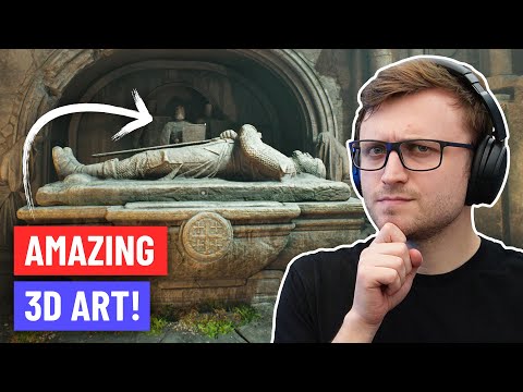 Hunting for MORE 3D Art Inspiration! (Indiana Jones)