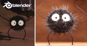 Soot Sprite Blender Tutorial: Spirited Away | Part 1