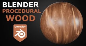 Realistic Wood Material | Blender Tutorial EASY