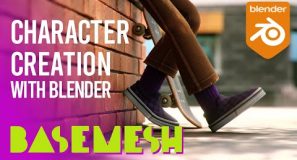 New Blender Character Creation Course coming Nov 26th | BASEMESH | Course Teaser