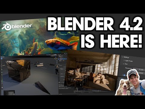 Blender 4.2 is HERE and it’s HUGE! What’s New?