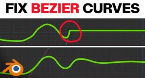 How To Fix Your Bezier Curves in Blender