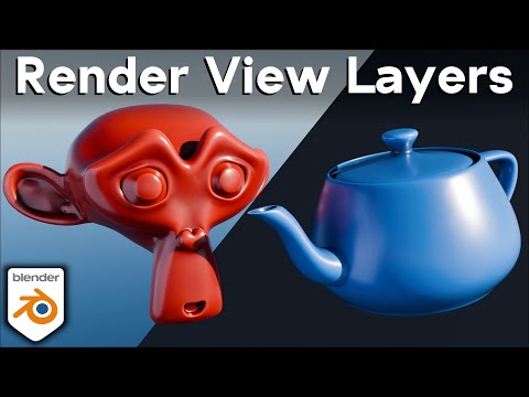 How to Render with View Layers in Blender (Tutorial)